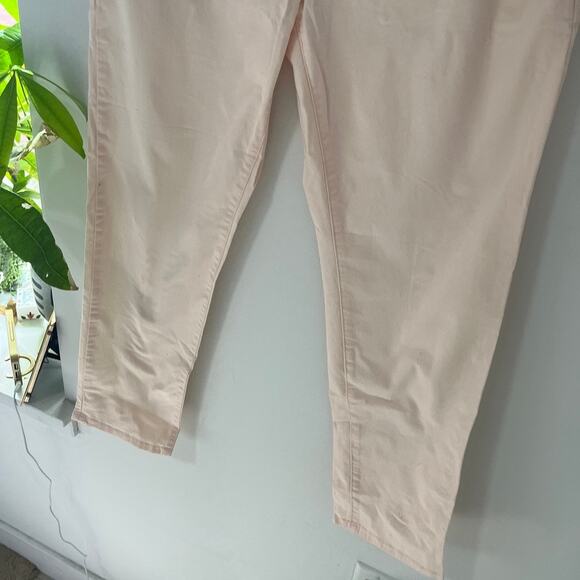 Gap Pink Broken In Straight Khaki Pants Size 10 - Picture 3 of 5